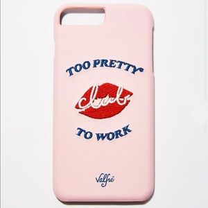 Valfré Too Pretty To Work IPhone Case